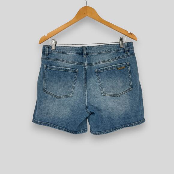 Michael Kors Distressed Denim Jean Shorts Women's Size 6 - Picture 5 of 6